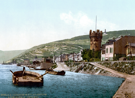 Rüdesheim um 1900